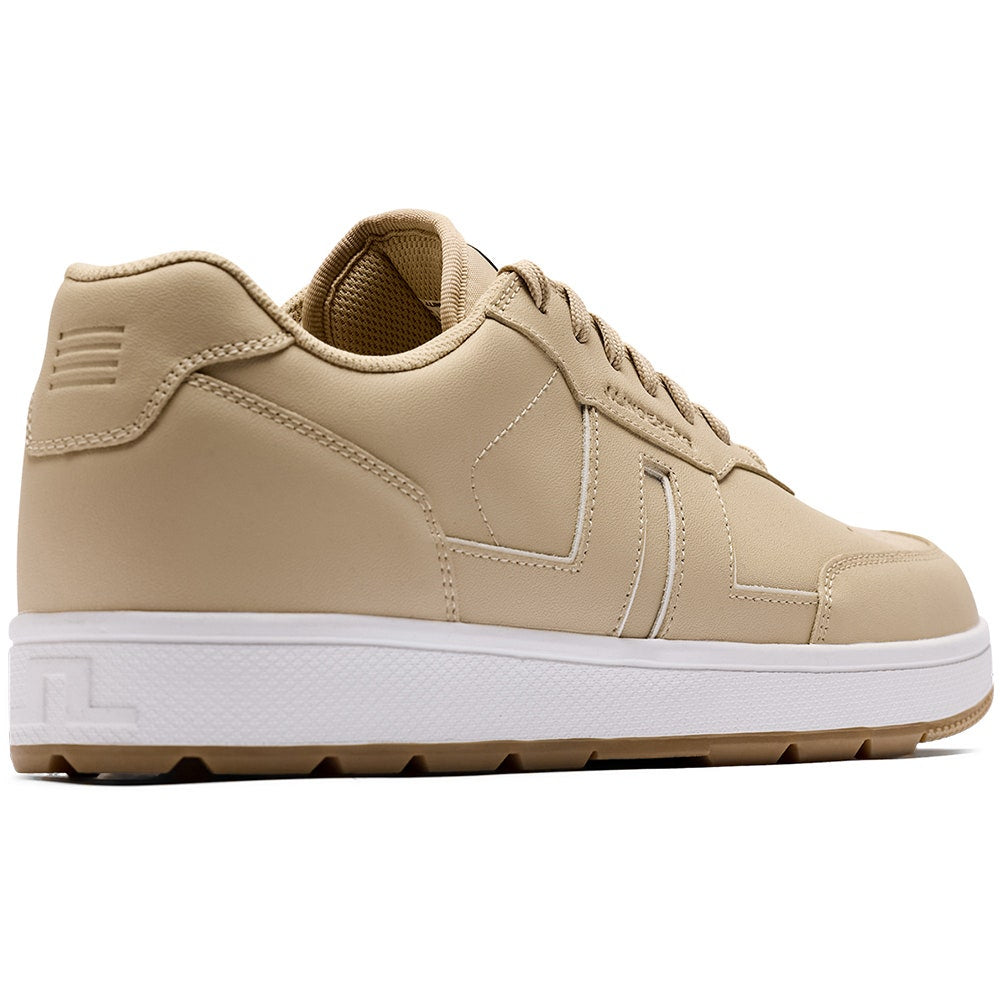 J.Lindeberg Golf Shoes - Ace Low-Top Spikeless - Pale Khaki AW26