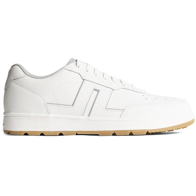 J.Lindeberg Golf Shoes - Ace Low-Top Spikeless - White SS26