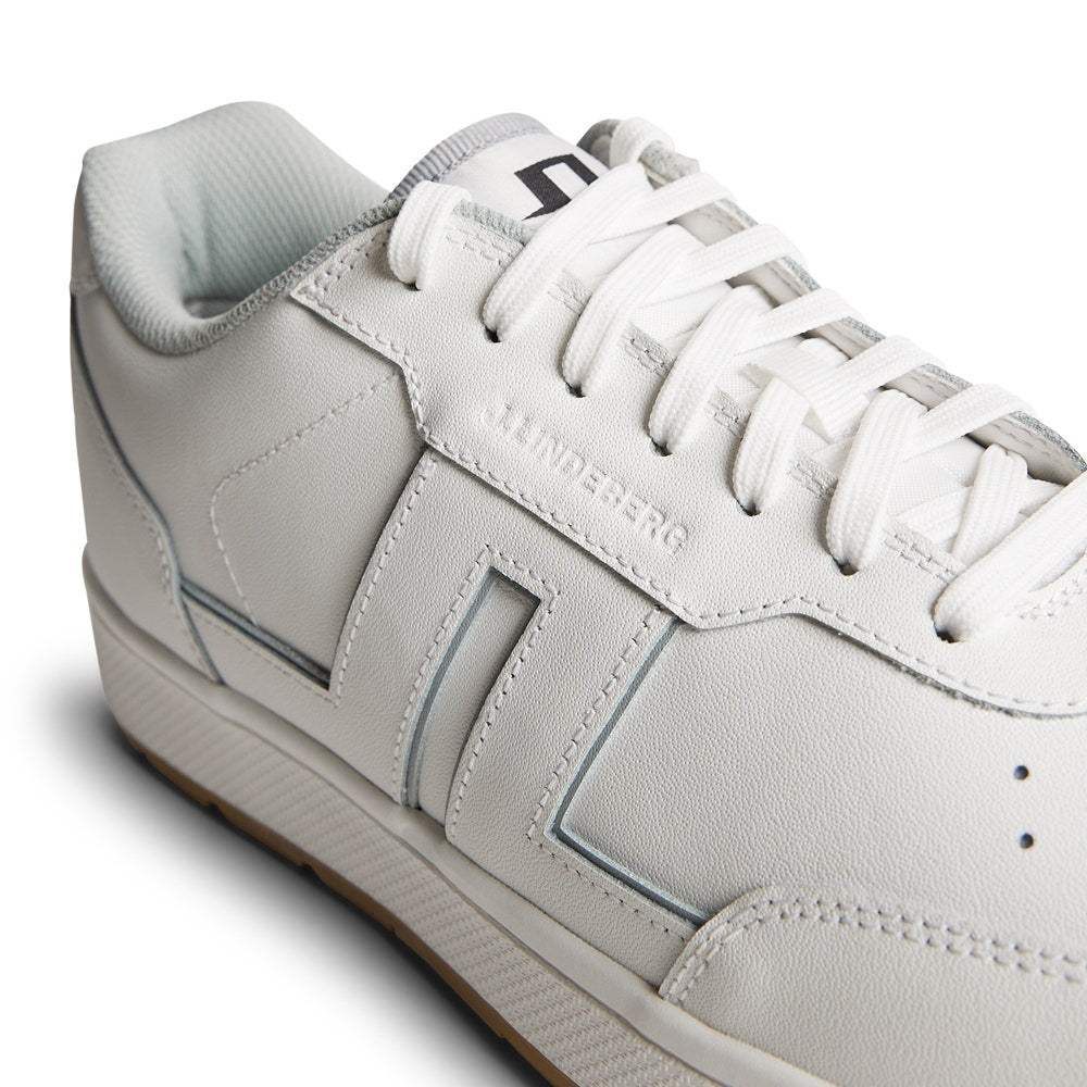 J.Lindeberg Golf Shoes - Ace Low-Top Spikeless - White SS26