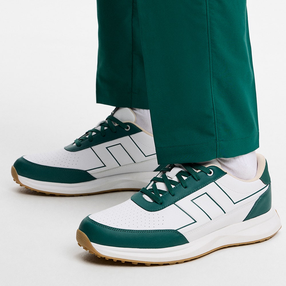 J.Lindeberg Golf Shoes - Bridge Spikeless - Forest Biome AW26