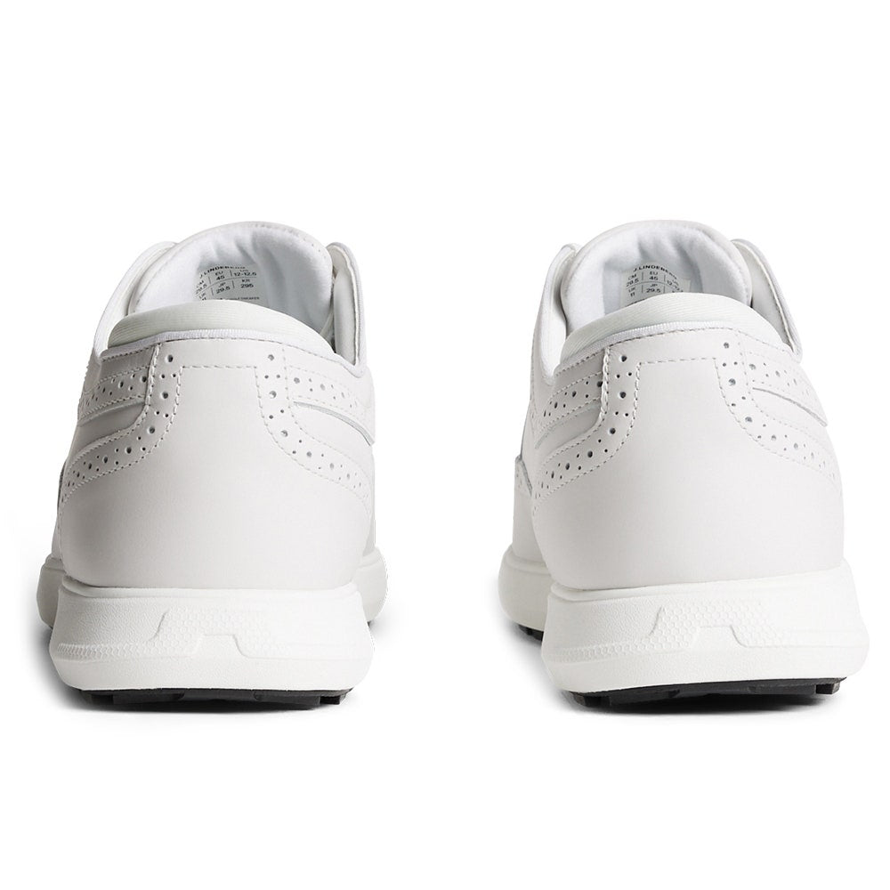 J.Lindeberg Golf Shoes - Fairway Brogue - White SS25