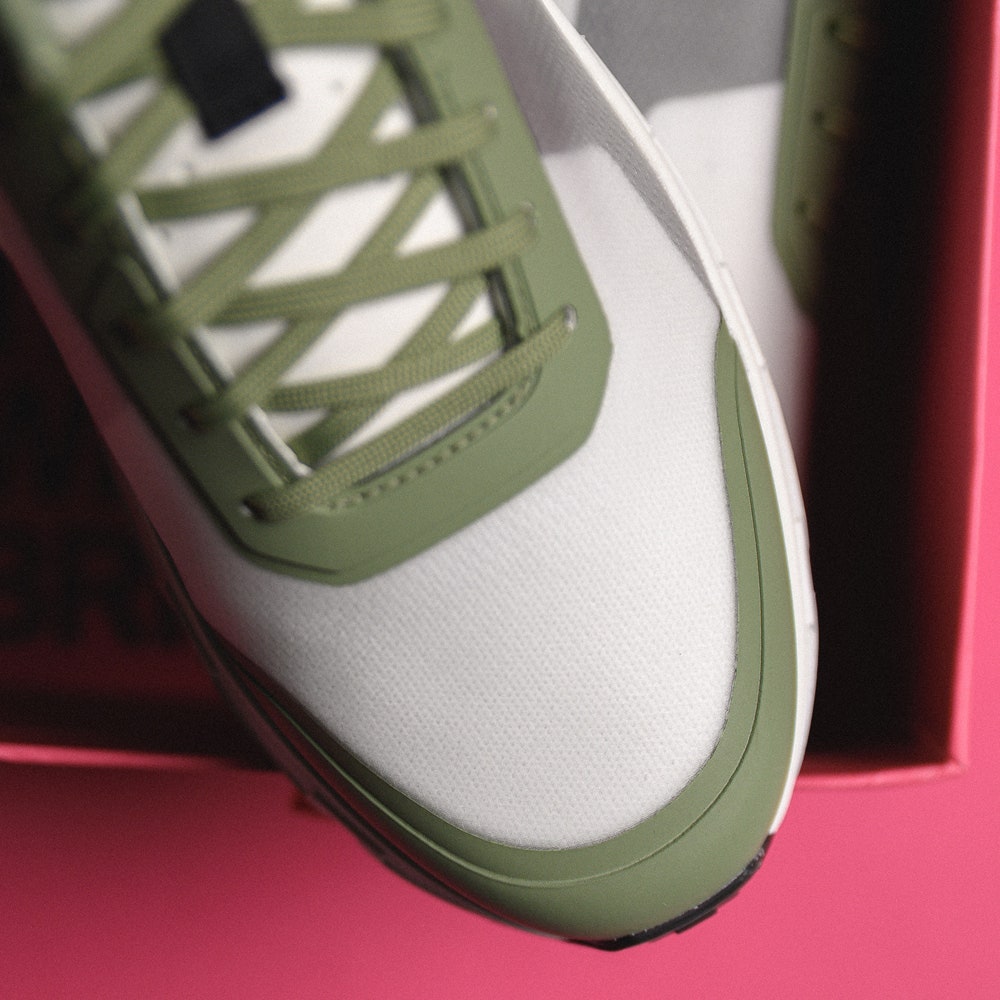 J.Lindeberg Golf Shoes - Vent 500 Spikeless - Oil Green SS25