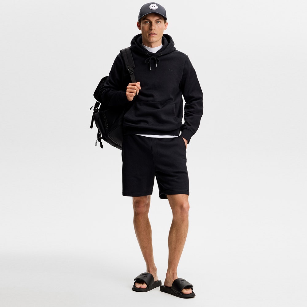 J.Lindeberg Golf Shorts - Alpha Pima Jersey 7" - Black SS26