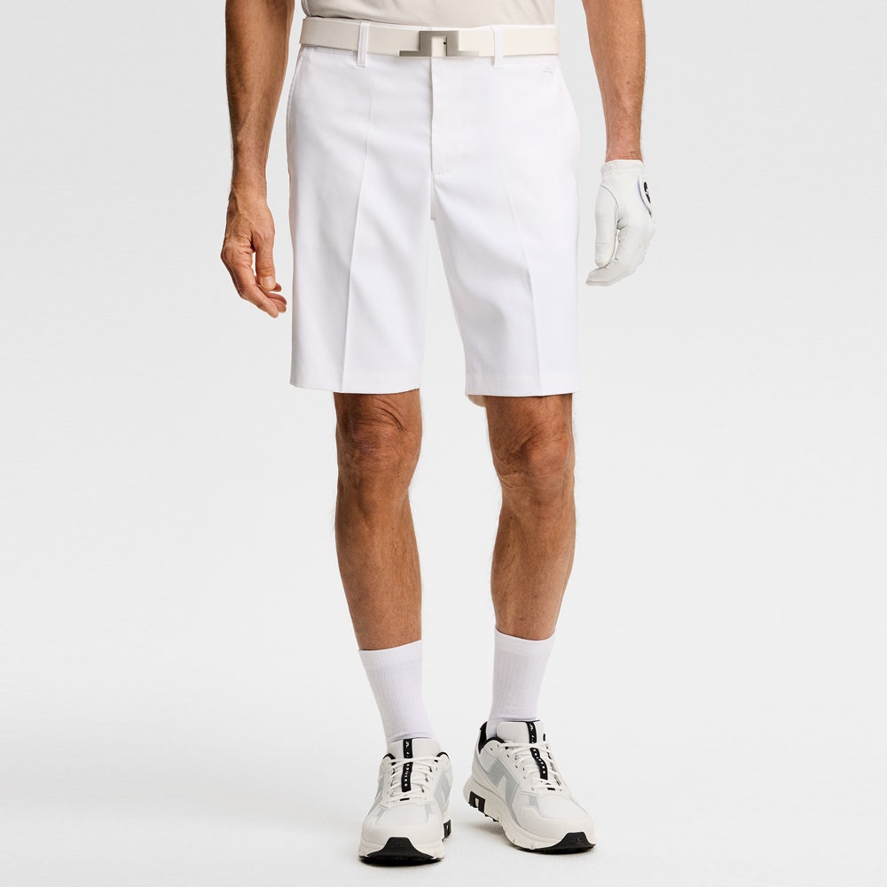 J.Lindeberg Golf Shorts - Eloy 10" - White AW26