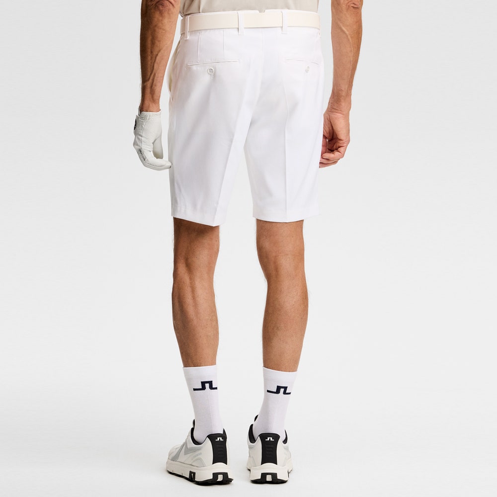 J.Lindeberg Golf Shorts - Eloy 10" - White AW26
