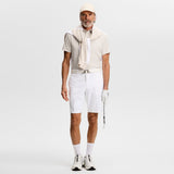 J.Lindeberg Golf Shorts - Eloy 10" - White AW26