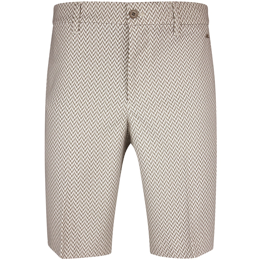 J.Lindeberg Golf Shorts - Eloy Print 10" - BS Brindle SS26