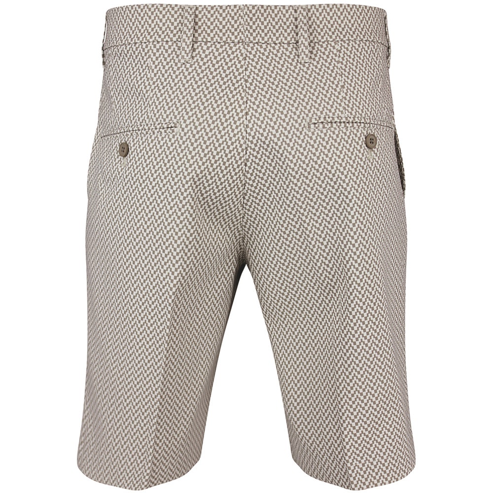 J.Lindeberg Golf Shorts - Eloy Print 10" - BS Brindle SS26
