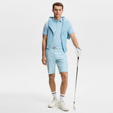 J.Lindeberg Golf Shorts - Eloy Print 10" - BS Skylight SS26