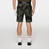 J.Lindeberg Golf Shorts - Eloy Print - Warp Forest AW25