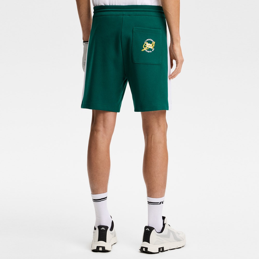 J.Lindeberg Golf Shorts - Gusta M Tour 26 Sweat - Forest Biome SS26