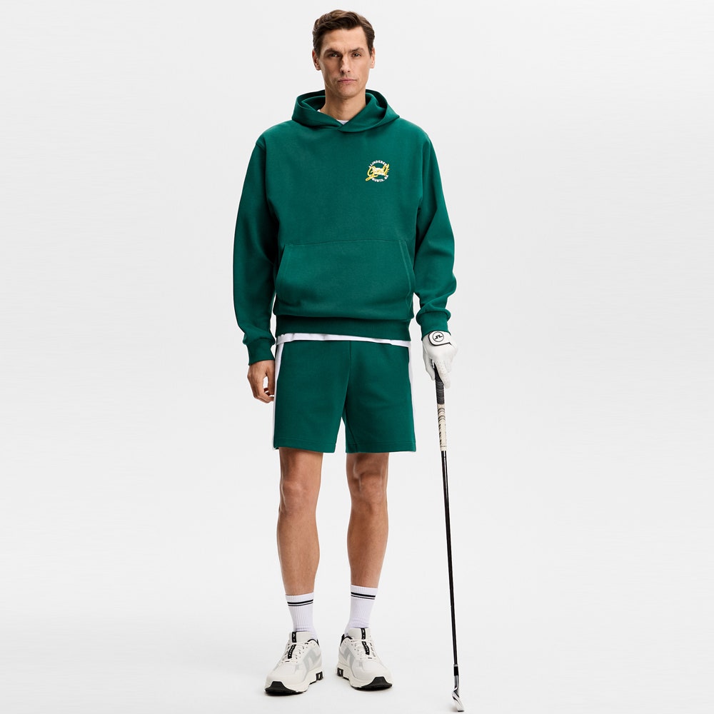 J.Lindeberg Golf Shorts - Gusta M Tour 26 Sweat - Forest Biome SS26