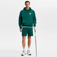 J.Lindeberg Golf Shorts - Gusta M Tour 26 Sweat - Forest Biome SS26