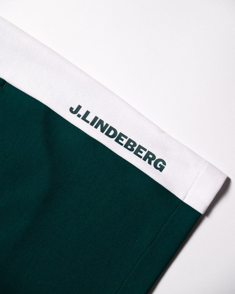 J.Lindeberg Golf Shorts - Gusta M Tour 26 Sweat - Forest Biome SS26