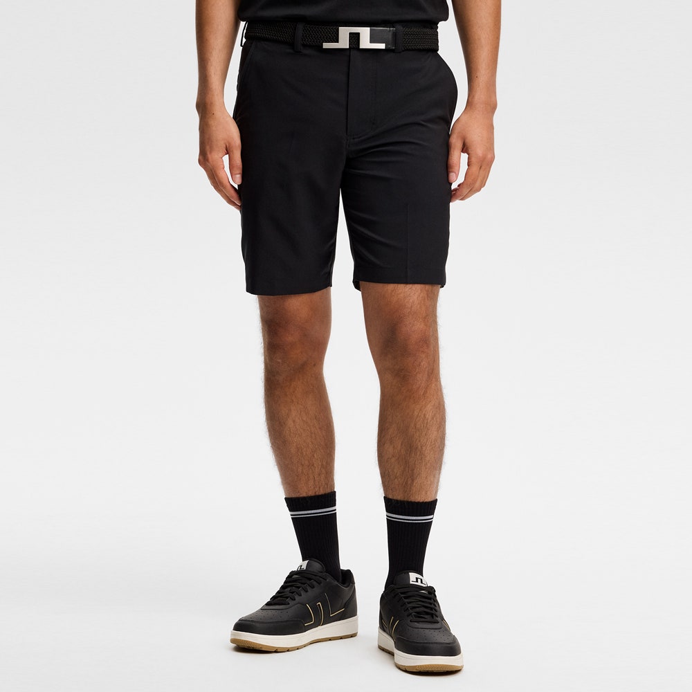 J.Lindeberg Golf Shorts - Mitch 9" - Black AW26
