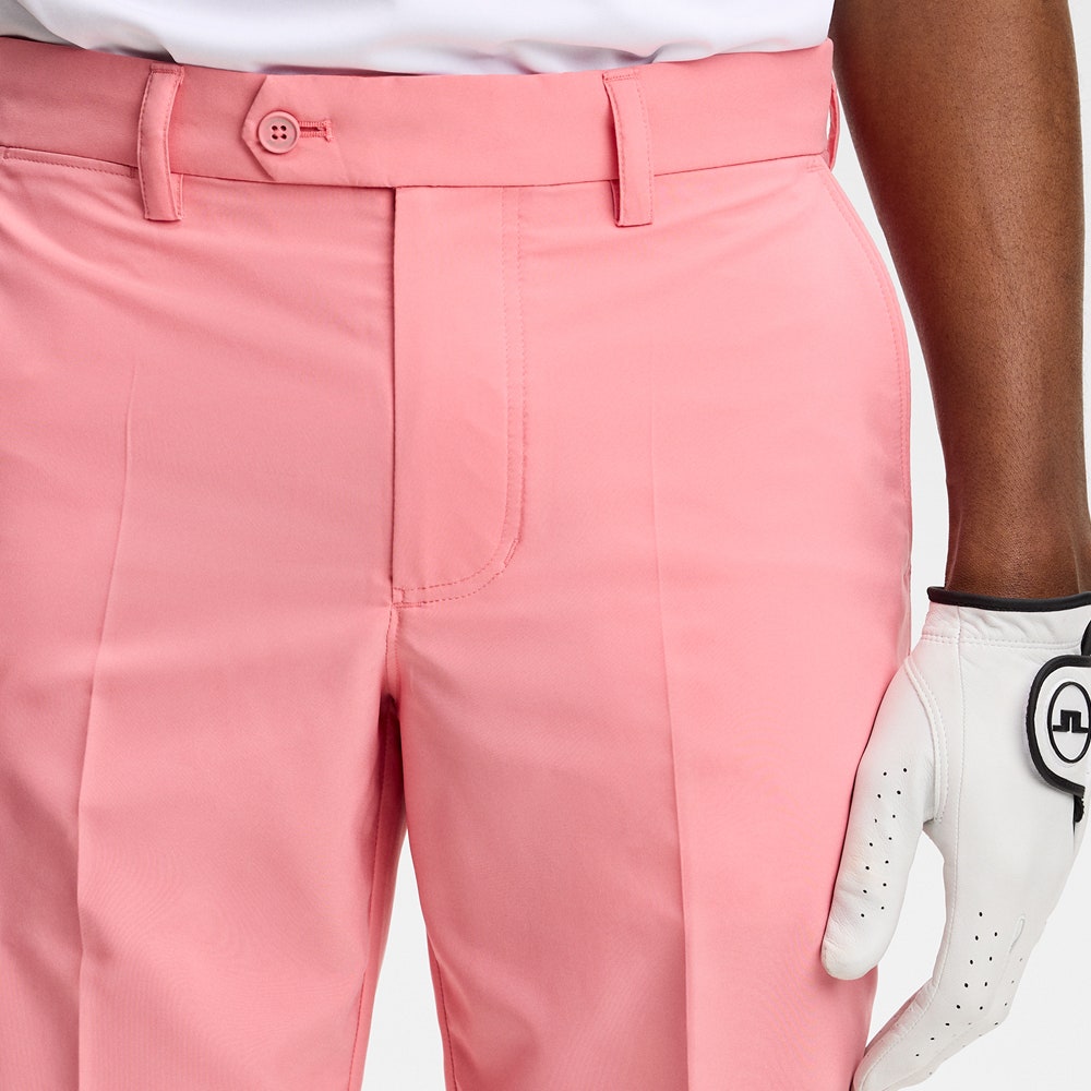 J.Lindeberg Golf Shorts - Mitch 9" - Flamingo Plume SS26