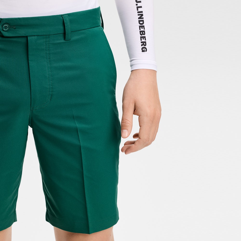J.Lindeberg Golf Shorts - Mitch 9" - Forest Biome AW26