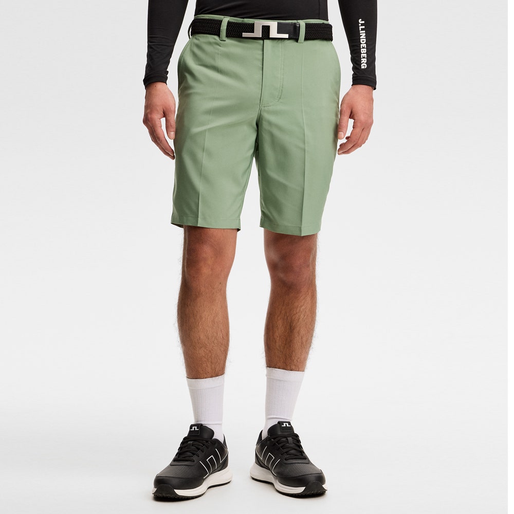 J.Lindeberg Golf Shorts - Mitch 9" - Hedge Green SS26