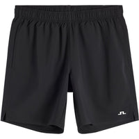 J.Lindeberg Golf Shorts - Preston 7" - Black SS26