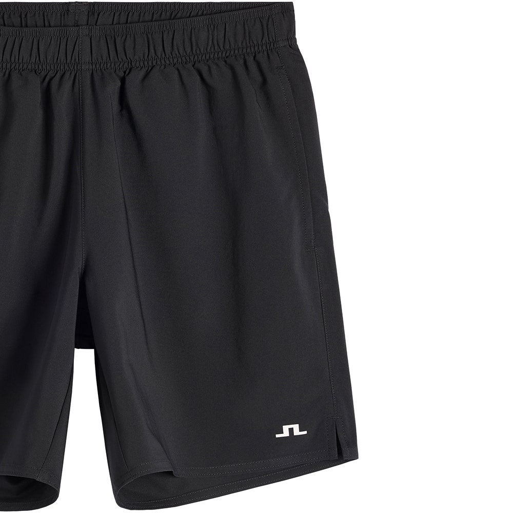J.Lindeberg Golf Shorts - Preston 7" - Black SS26