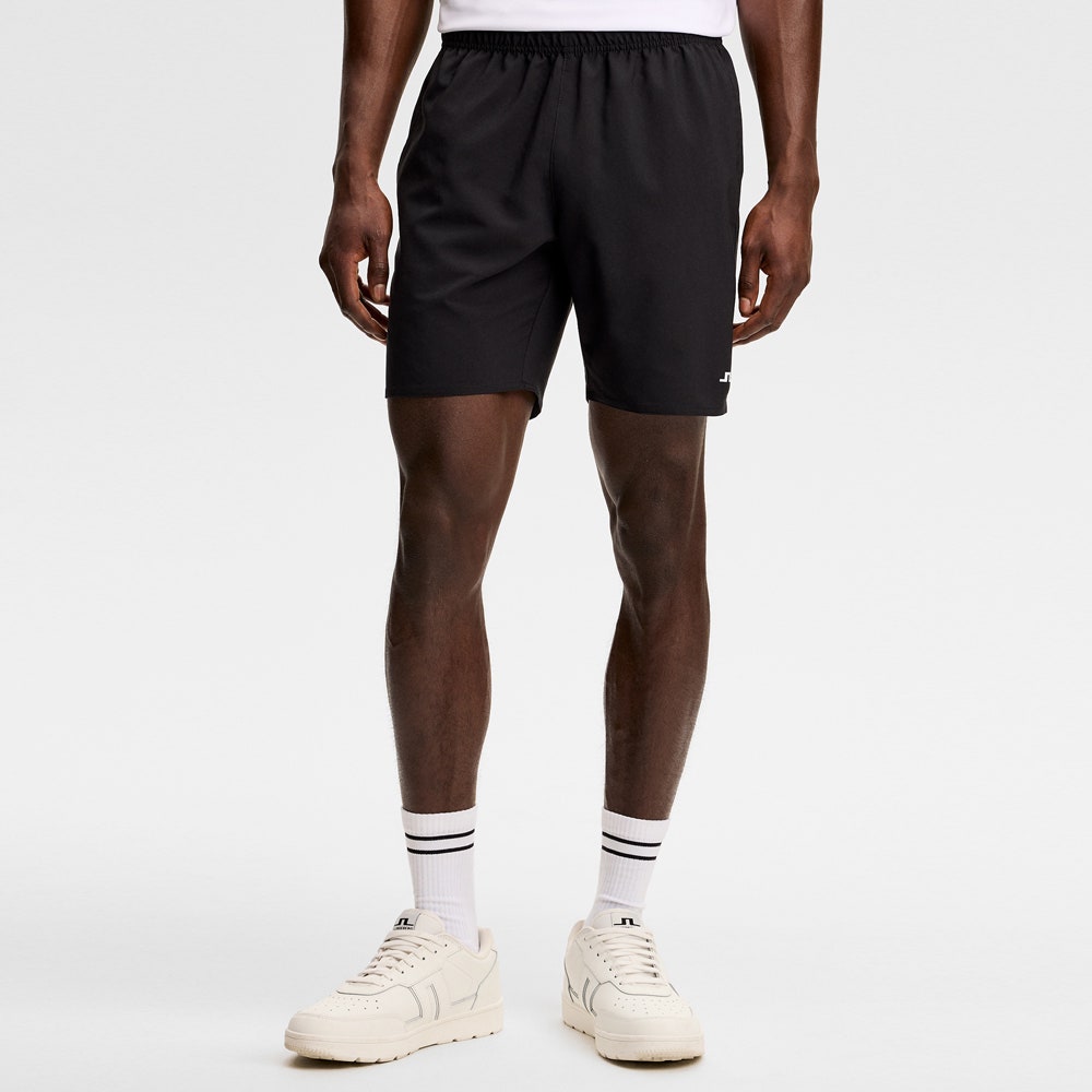 J.Lindeberg Golf Shorts - Preston 7" - Black SS26