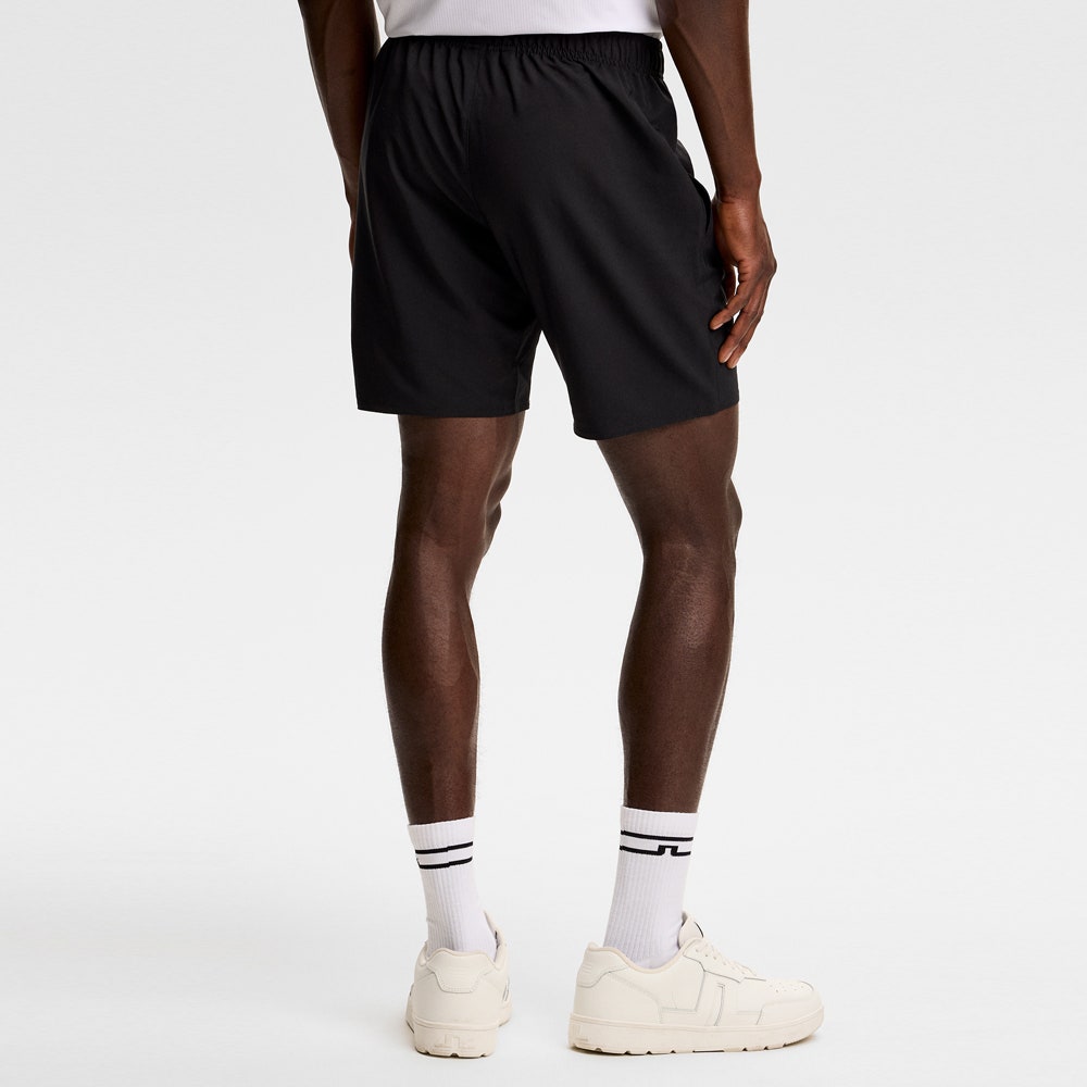 J.Lindeberg Golf Shorts - Preston 7" - Black SS26
