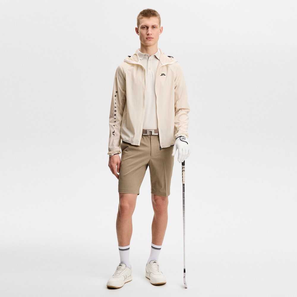 J.Lindeberg Golf Shorts - Vent 9" - Brindle SS26