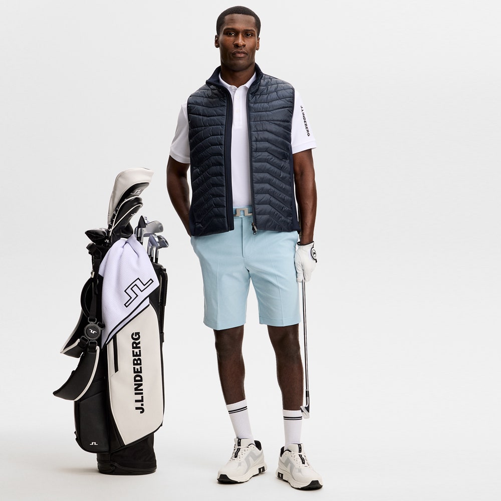 J.Lindeberg Golf Shorts - Vent 9" - Forget-Me-Not SS26