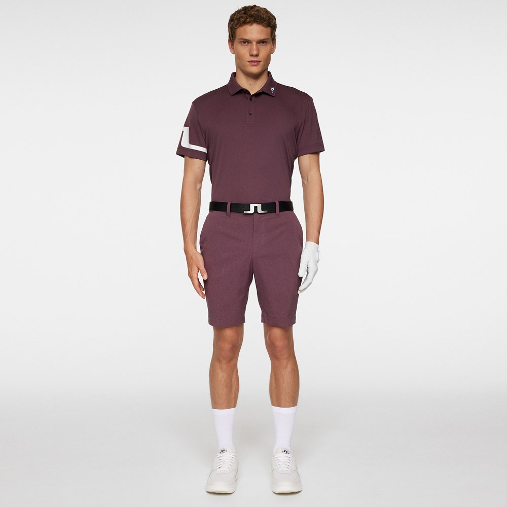 J.Lindeberg Golf Shorts - Vent 9" - Huckleberry AW25