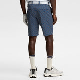 J.Lindeberg Golf Shorts - Vent Print 9" - LE Navy SH26