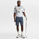 J.Lindeberg Golf Shorts - Vent Print 9" - LE Navy SH26