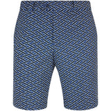 J.Lindeberg Golf Shorts - Vent Print 9" - LE Navy SH26