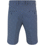 J.Lindeberg Golf Shorts - Vent Print 9" - LE Navy SH26