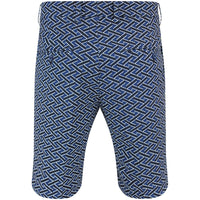 J.Lindeberg Golf Shorts - Vent Print 9" - LE Navy SH26