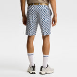 J.Lindeberg Golf Shorts - Vent Print 9" - LE White SH26