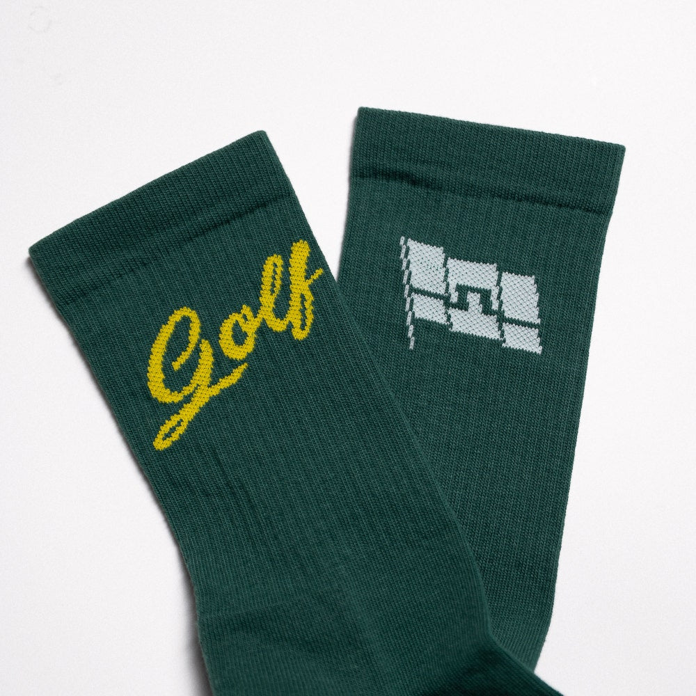 J.Lindeberg Golf Socks - Carden Tour Sock - Forest Biome SS26
