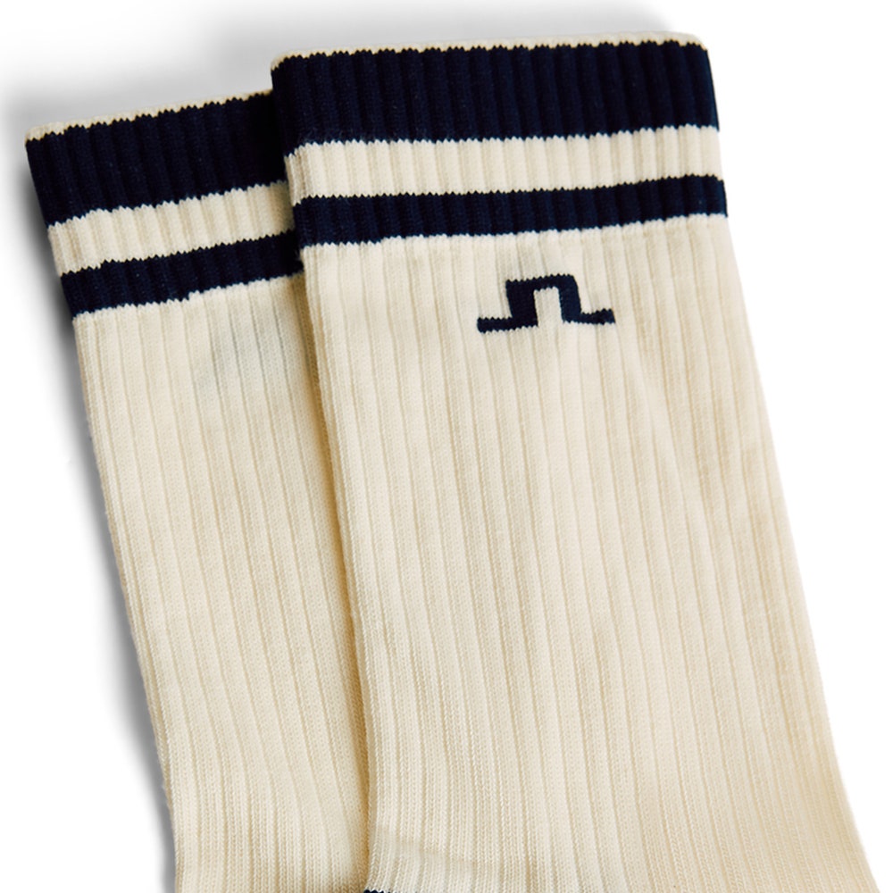 J.Lindeberg Golf Socks - Finny Crew Length - JL Navy SH26