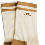 J.Lindeberg Golf Socks - Finny Crew Length - Kelp SH26