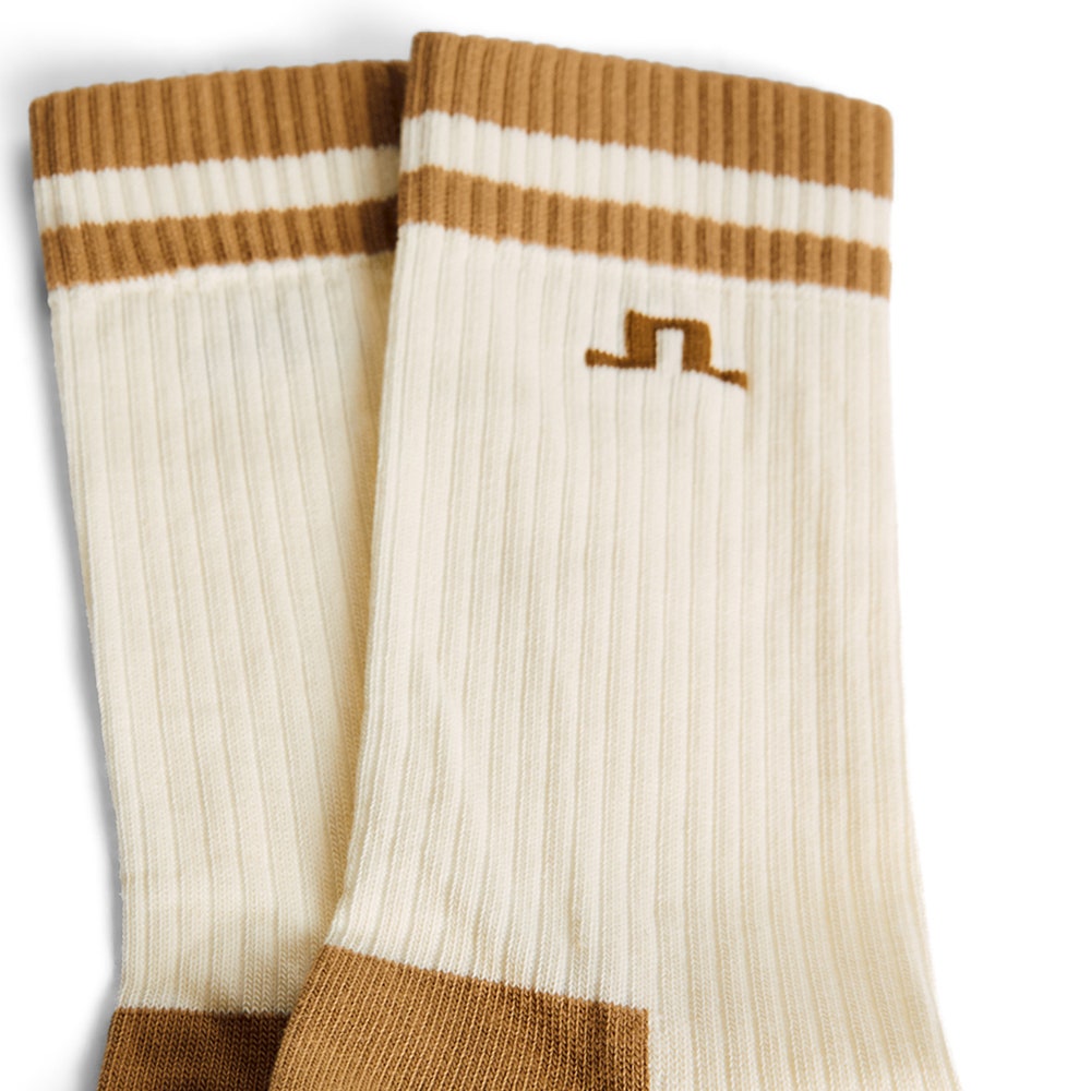 J.Lindeberg Golf Socks - Finny Crew Length - Kelp SH26