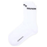 J.Lindeberg Golf Socks - Johnson Crew Length - 3 Pack White SS26