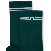 J.Lindeberg Golf Socks - Stratton Crew - Forest Biome AW26