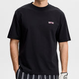 J.Lindeberg Golf T-Shirt - 30Y Hale Tee - Black SH26