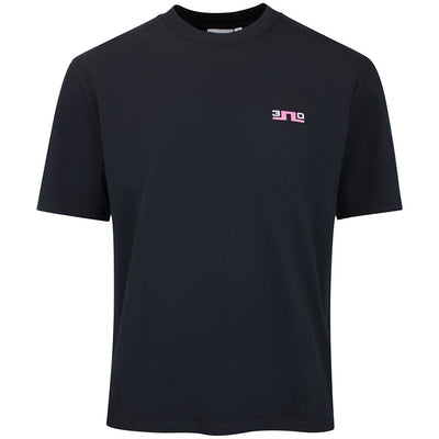 J.Lindeberg Golf T-Shirt - 30Y Hale Tee - Black SH26