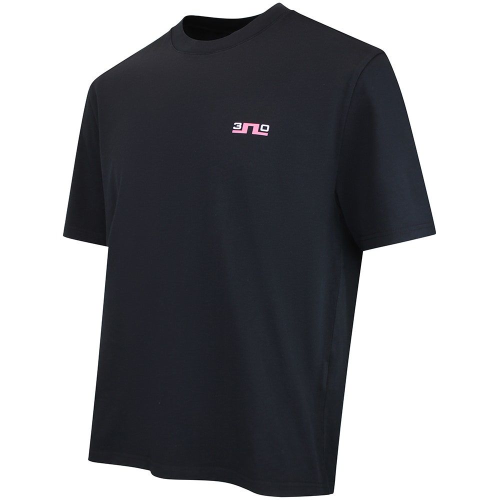 J.Lindeberg Golf T-Shirt - 30Y Hale Tee - Black SH26