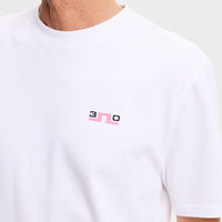 J.Lindeberg Golf T-Shirt - 30Y Hale Tee - White SH26