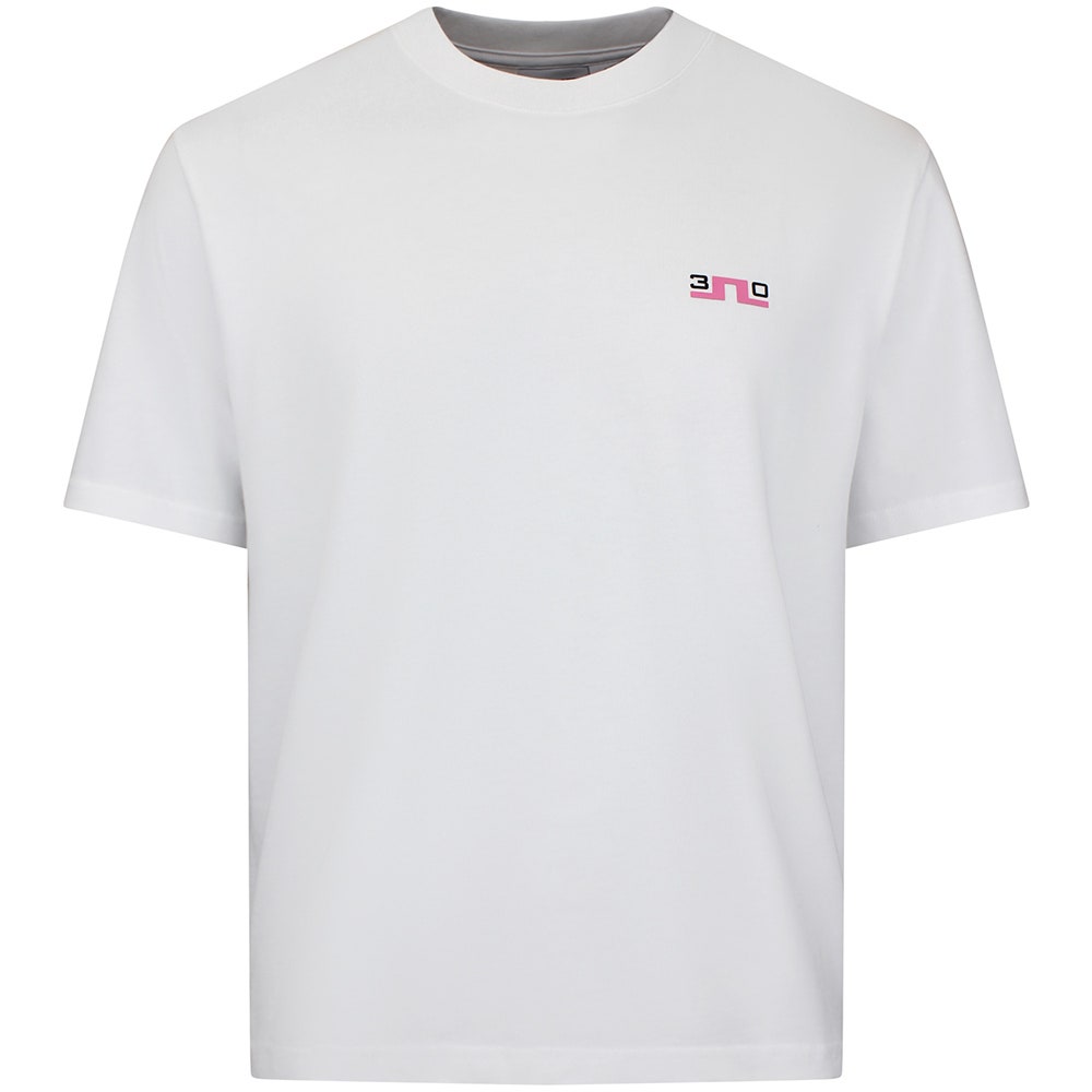 J.Lindeberg Golf T-Shirt - 30Y Hale Tee - White SH26