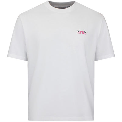 J.Lindeberg Golf T-Shirt - 30Y Hale Tee - White SH26