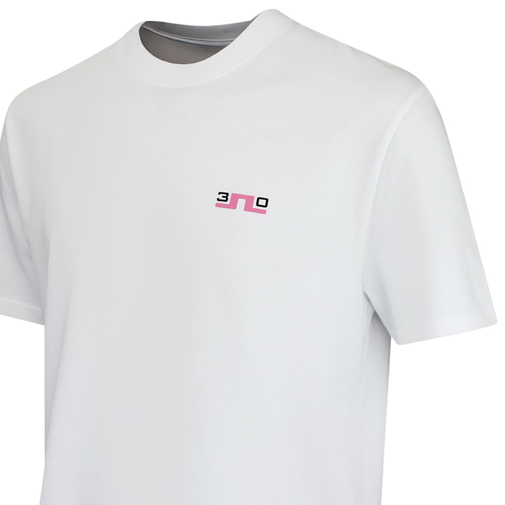 J.Lindeberg Golf T-Shirt - 30Y Hale Tee - White SH26