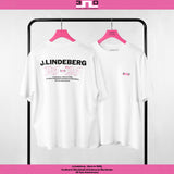 J.Lindeberg Golf T-Shirt - 30Y Hale Tee - White SH26