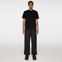 J.Lindeberg Golf T-Shirt - Ace Mock Neck Tee - Black AW25
